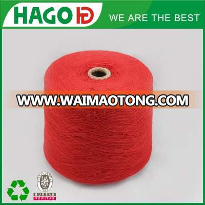 Ne20s oe poly cotton recycled sock knitting cotton yarn