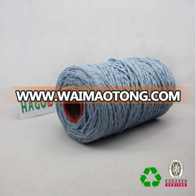 recycled colored cleaning mop knitting weaving twist cotton mop yarn